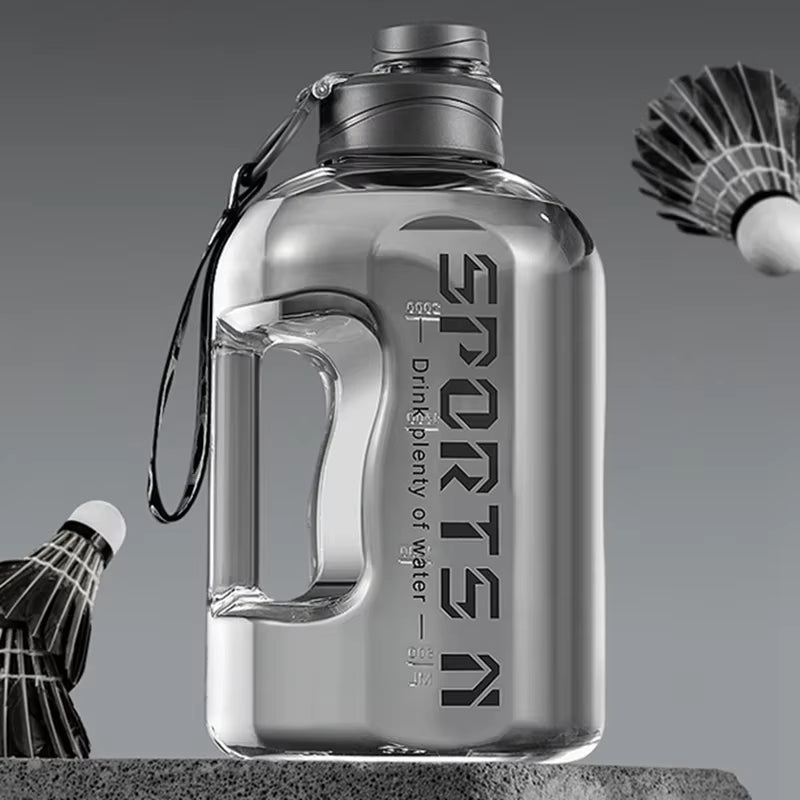 Large Capacity 2 Liter Water Bottle Sports Gym Water Kettle for Camping Travel BPA Free Drinking Bottles